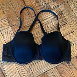Chantelle Black Adjustable Strap Bra Size 32F